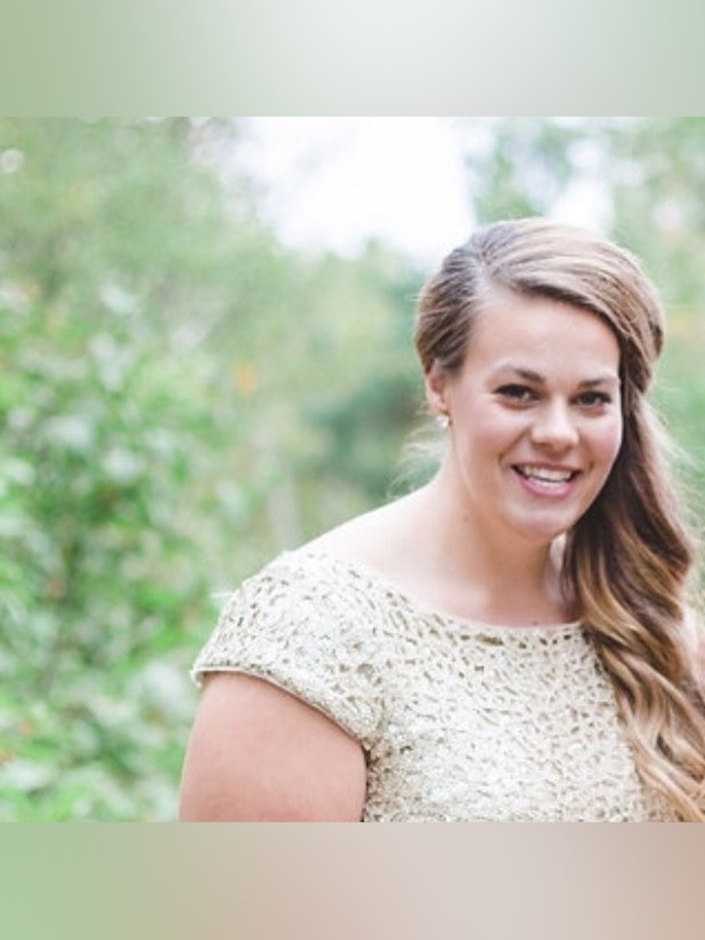 Adrianna Papell | Gold Sequin Cocktail Dress
